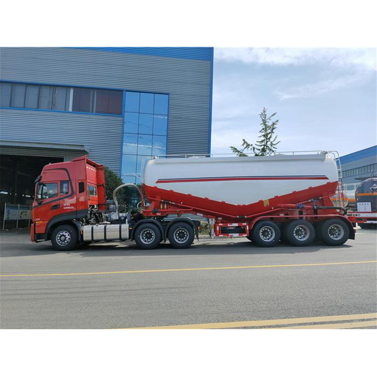 Bulk cement tanker trailer